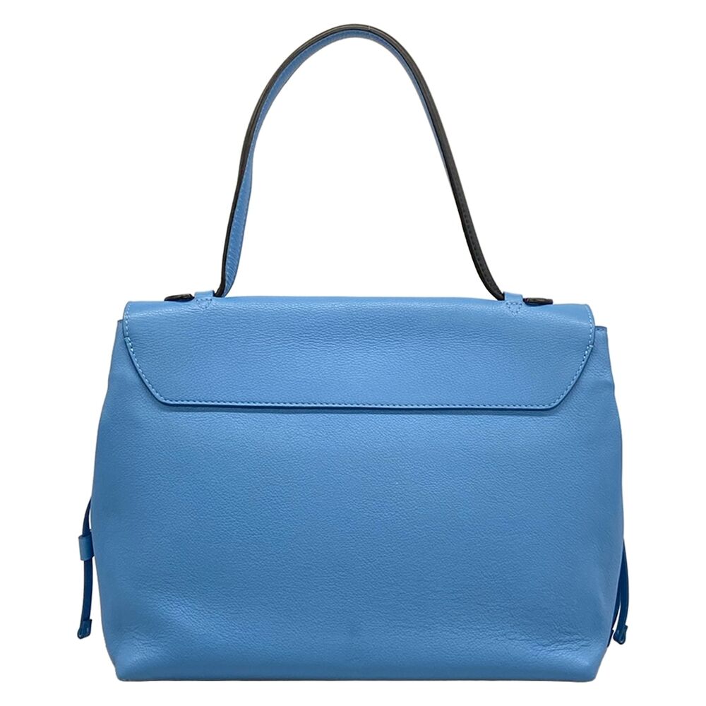 Louis Vuitton Lockme MM Lockme Handbag Light Blue Black - Picture 3 of 16